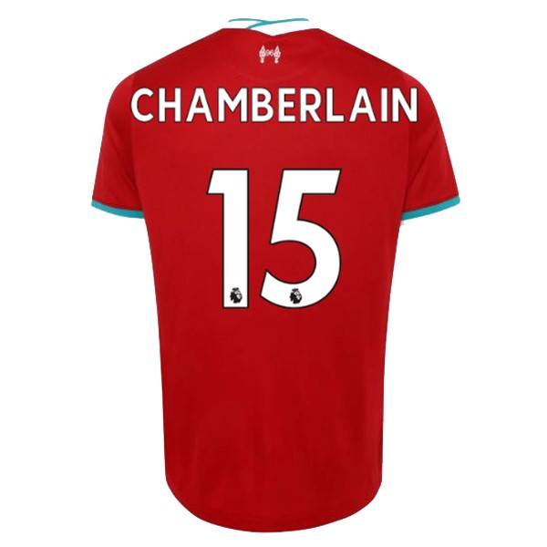 Maglia Liverpool NO.15 Chamberlain 1ª 2020-2021 Rosso